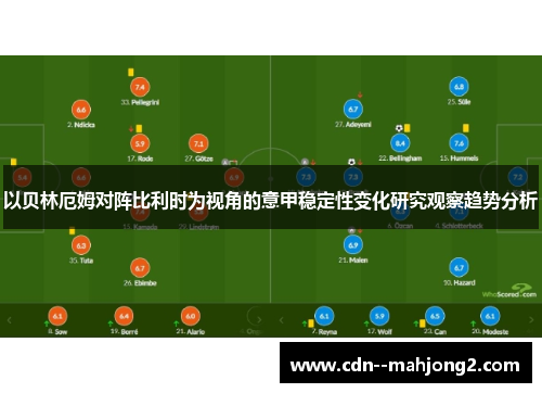 以贝林厄姆对阵比利时为视角的意甲稳定性变化研究观察趋势分析 以贝林厄姆对阵比利时为视角的意甲稳定性变化研究观察趋势分析