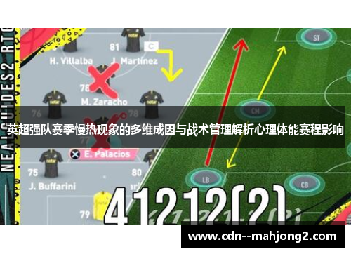英超强队赛季慢热现象的多维成因与战术管理解析心理体能赛程影响 英超强队赛季慢热现象的多维成因与战术管理解析心理体能赛程影响
